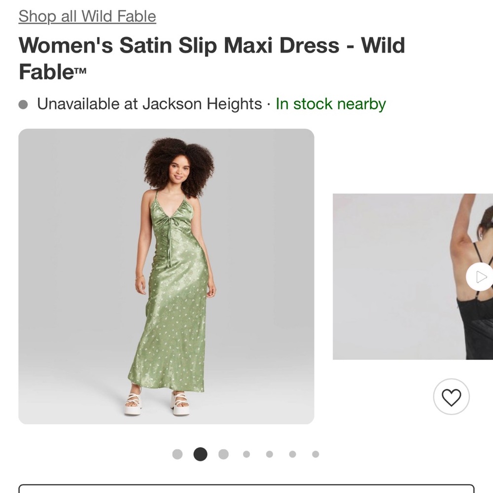 Looking for Target women’s satin slip maxi dress